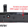 Parkovacia CCD kamera pre Ford Transit Connect (13-&gt;) v brzdovom svetle