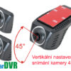 InCar DVR záznamová kamera univerzálna