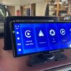 AMPIRE monitor - carplay, zrkadlenie smartfónu  25,4 cm (10'') s DVR a parkovacou kamerou.