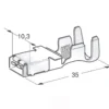 Konektor MAXI 800 dutinka 10,3mm pre vodič 1,5~2,5mm²