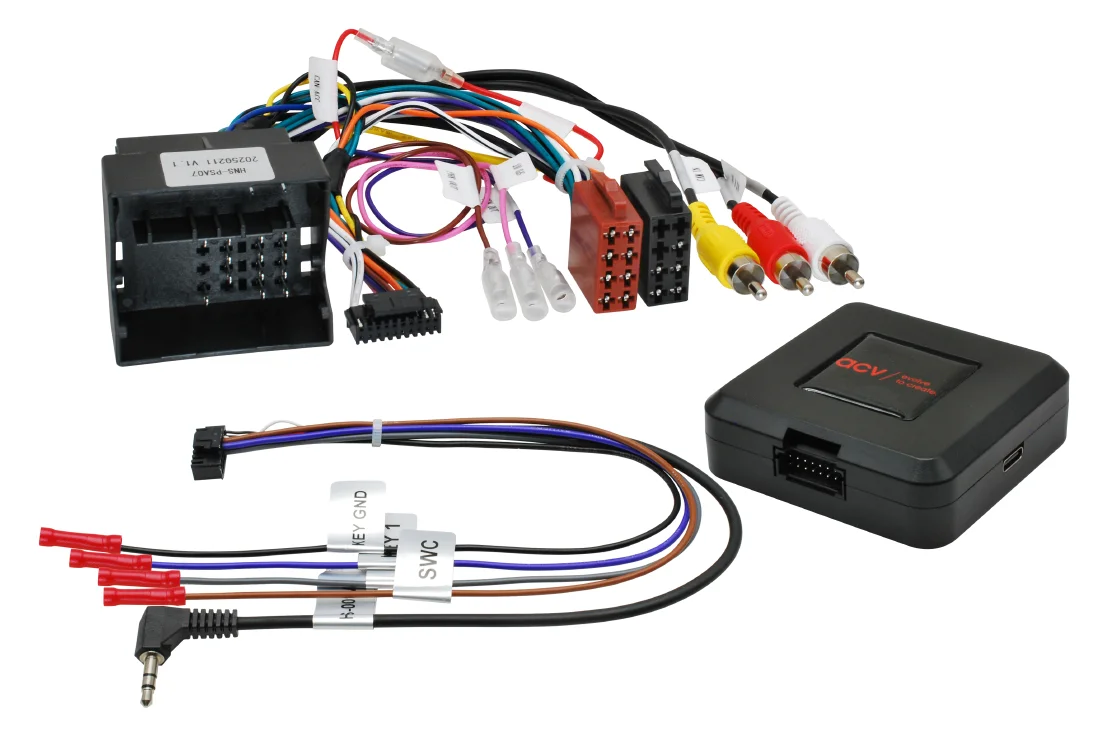 Adaptér ovládania autorádia na volante PEUGEOT / CITROEN / FIAT / TOYOTA rádio RD4