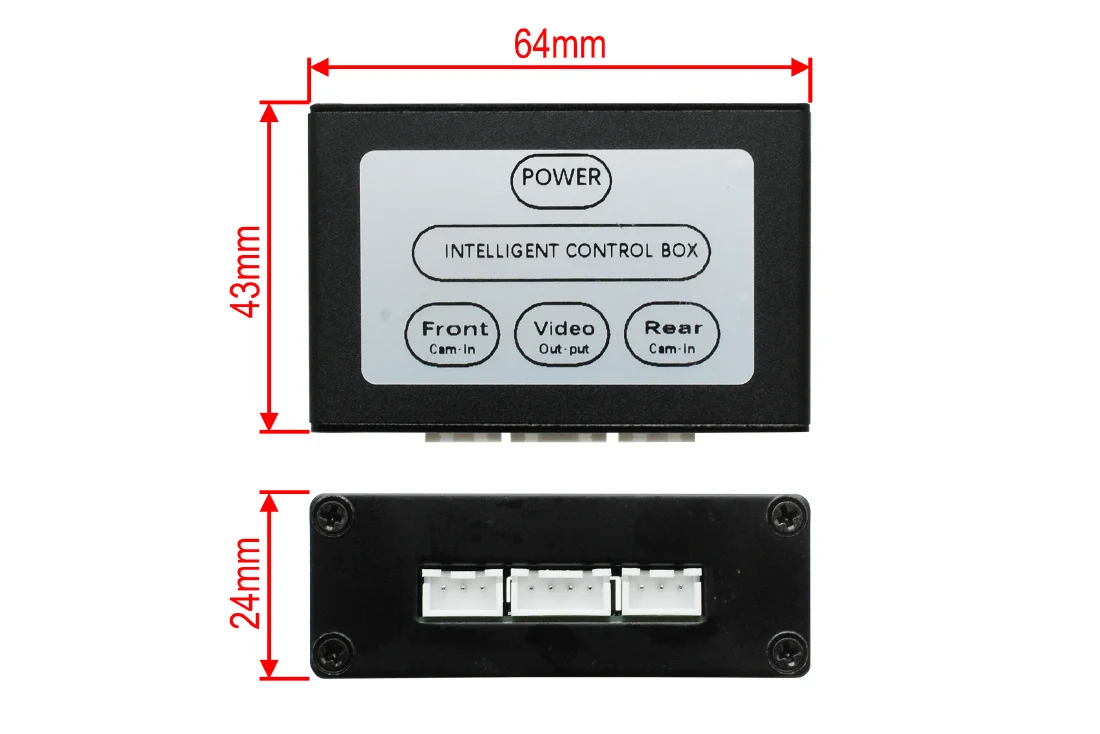 Modul na pripojenie prednej a zadnej parkovacej kamery.