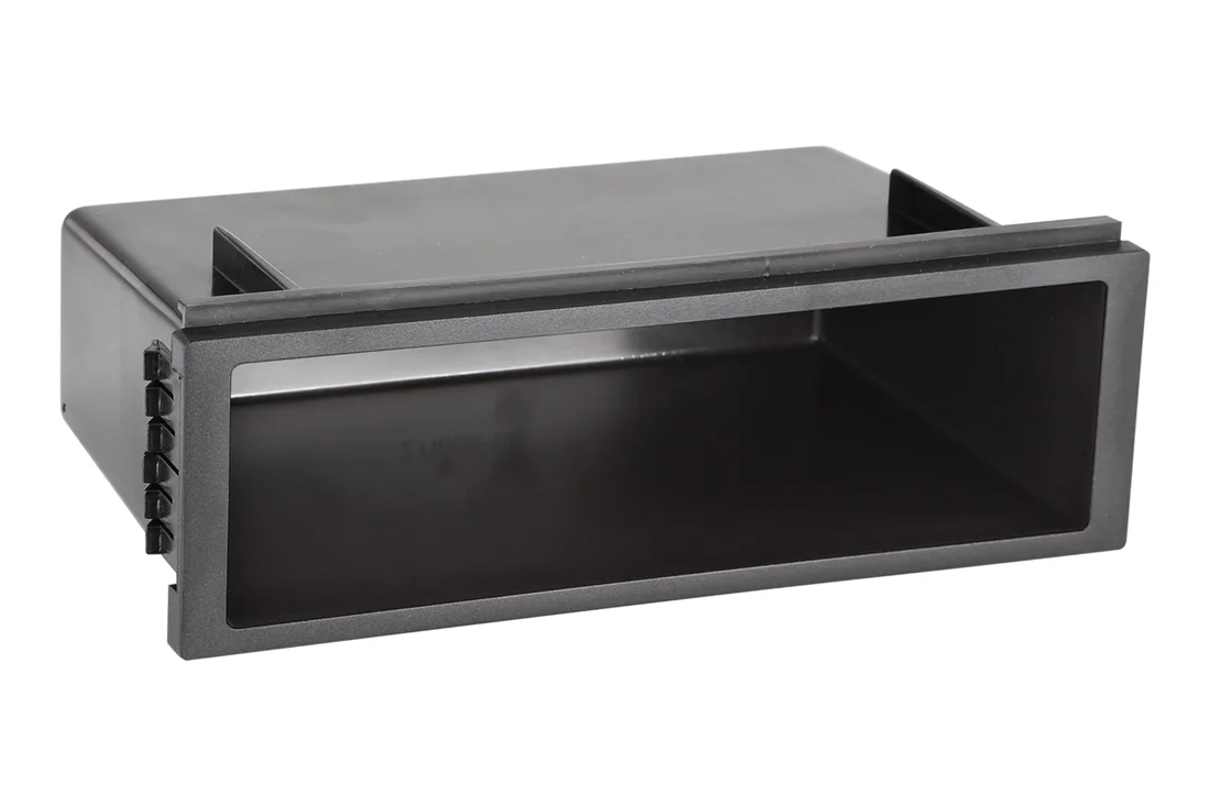 Univerzálny plastový rámik / šuflík - priehradka pre 1DIN autorádiá