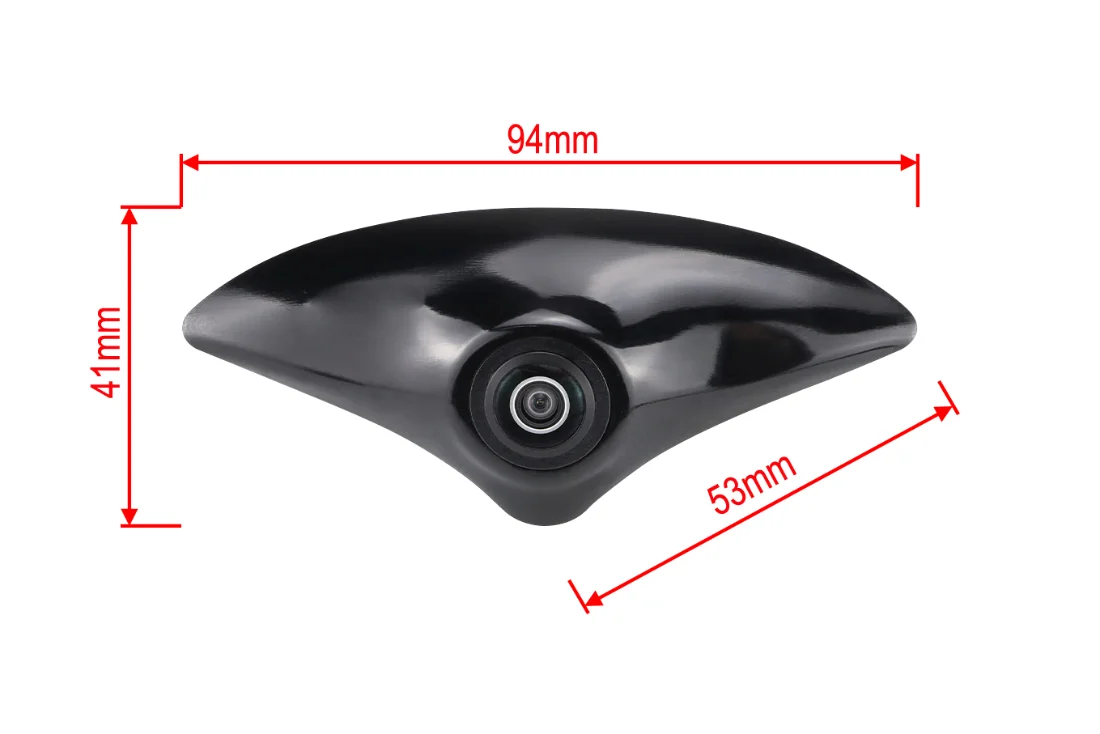 Predná parkovacia kamera v logu Mazda II.